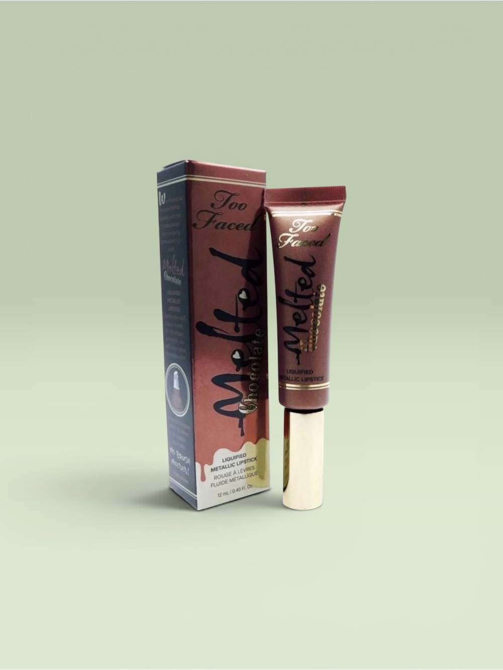 Too Faced Metallic Liquid Lipstick — Metallic Frozen Hot Chocolate